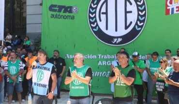 ATE prepares a protest and road blockades to repudiate the presence of Javier Milei in Bariloche