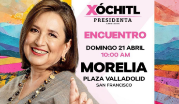 Este domingo, Xóchitl Gálvez en Michoacán – MonitorExpresso.com