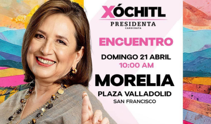 Este domingo, Xóchitl Gálvez en Michoacán – MonitorExpresso.com