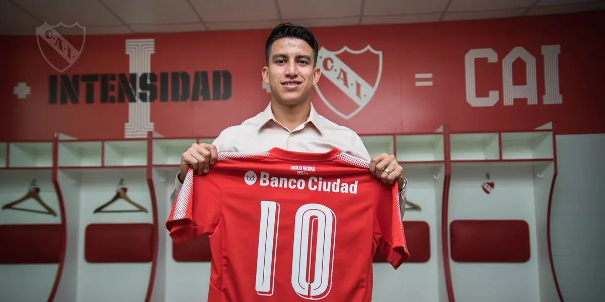 Independiente was officially inhibited due to the debt with Fernando Gaibor