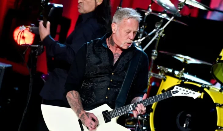 James Hetfield aclara cuál es el disco de rock que más le fascinó: "Suena tan genial"