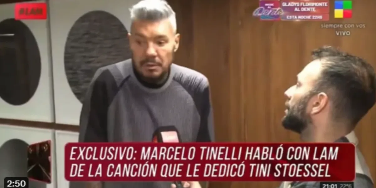 Marcelo Tinelli habló del tema de Tini: "Yo no me voy a hacer cargo de algo que ella lo vivió así