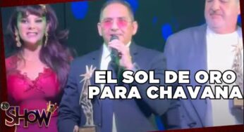 Video: Chavana recibe el reconocimiento ‘Sol de Oro’ | Es Show