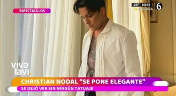Video: Christian Nodal aparece sin tatuajes en el rostro | Vivalavi MX