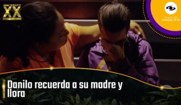 Video: Danilo llora recordando a su mamá: “me la imagino trabajando sola”  | Desafío XX