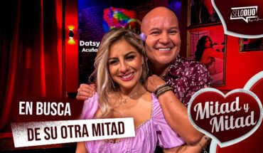Video: Datsy Acuña: ¿Su EX la engañaba en APP DE CITAS? | Se lo Dijo con Miguel Díaz | Mitad y Mitad