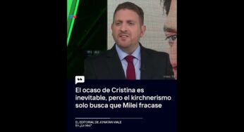 Video: El editorial de Jonatan Viale en ¿La Ves? | “El ocaso de Cristina es inevitable”