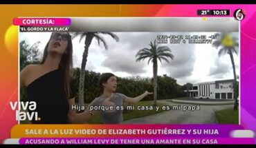 Video: El video donde Elizabeth acusa a William Levy de tener una amante | Vivalavi MX
