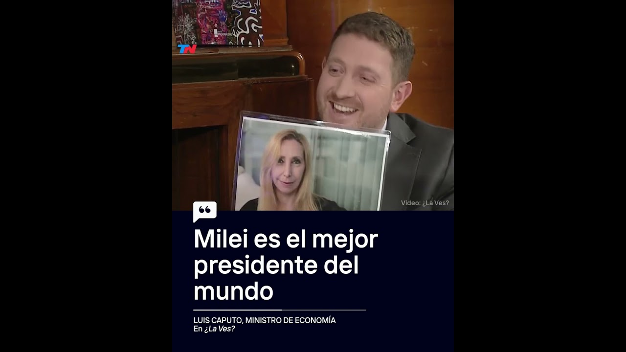 Luis Caputo, mano a mano con Jonatan Viale: "Milei es el mejor presidente del mundo"