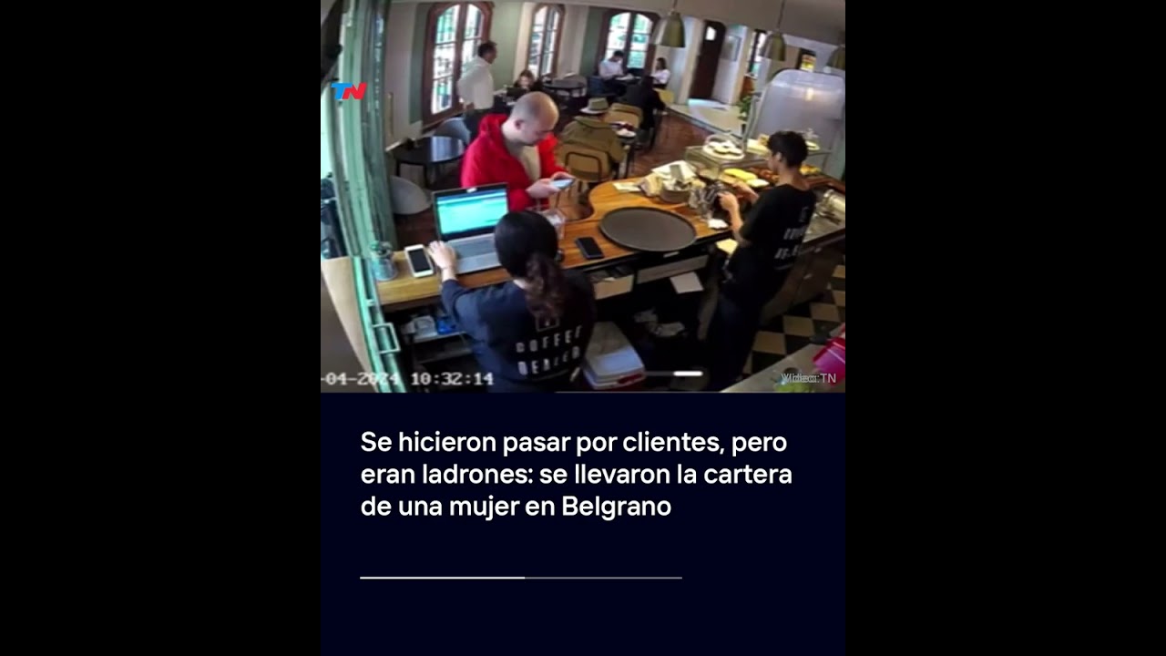 Se hicieron pasar por clientes, pero eran ladrones: se llevaron la cartera de una mujer en Belgrano