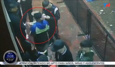 Video: Video: así escapaba el acusado de haber asesinado a un joven de 20 años en un boliche de San Justo