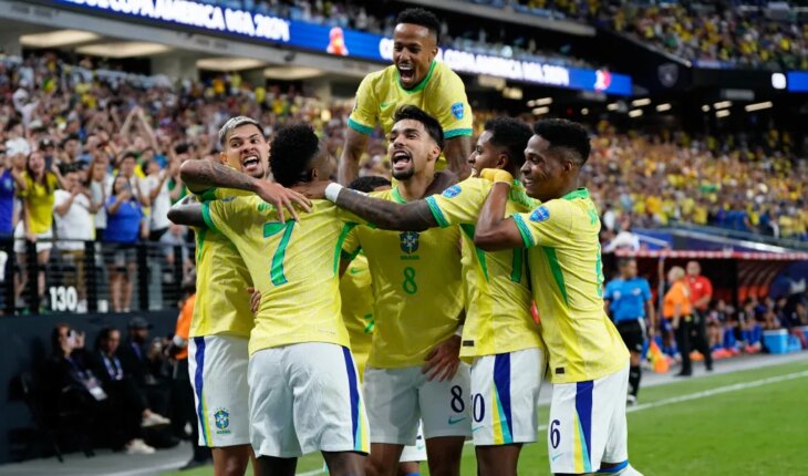Brasil goleó a Paraguay en la Copa América