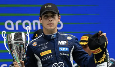 Colapinto logró el podio en el Gran Premio de España de la Fórmula 2