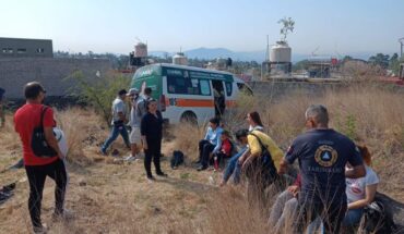 Combi Ruta Naranja crashes in Galaxia Tarímbaro; 12 injured – MonitorExpresso.com