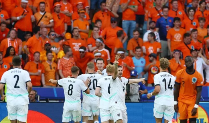 Eurocopa 2024: Austria le ganó a Países Bajos y avanzó como primera en el Grupo D