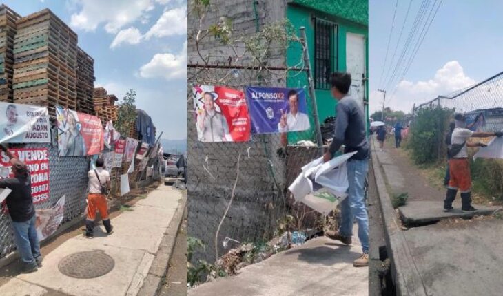Morelia City Council removes 2 tons of electoral propaganda – MonitorExpresso.com