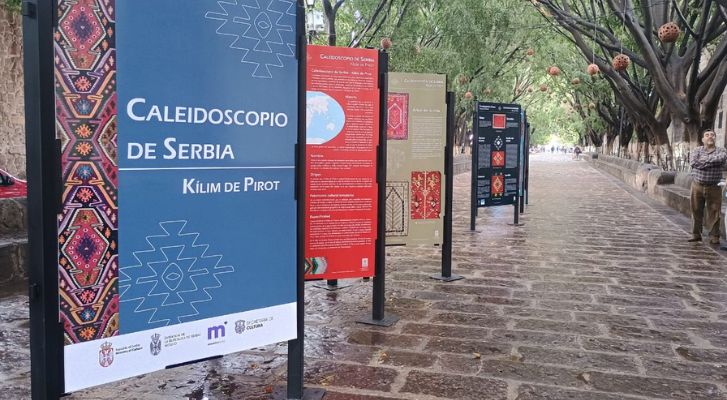 The exhibition Kaleidoscope of Serbia Kilim by Pirot – MonitorExpresso.com arrives in Morelia