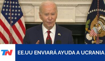 Video: Biden confirmó que EEUU comenzará a enviar ayuda militar a Ucrania “en las próximas horas”