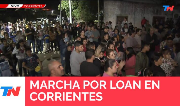 Video: CASO LOAN I Corrientes marcha por él