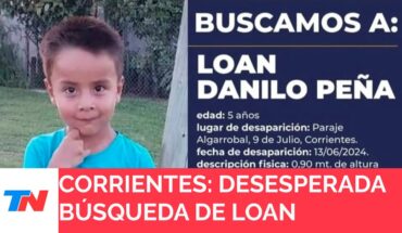 Video: Desesperada búsqueda de Loan: tiene cinco años y desapareció cuando jugaba en un campo