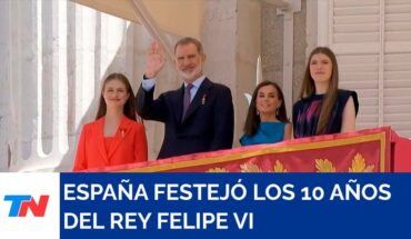 Video: ESPAÑA I El rey Felipe VI cumplió diez años en el trono
