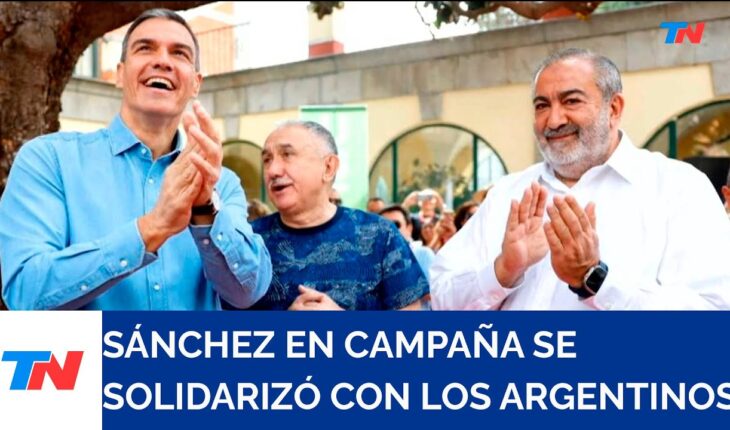 Video: ESPAÑA I Pedro Sánchez cuestionó a Milei por la eliminación del Min. de la Mujer en Argentina