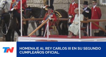 Video: La embajada británica rindió homenaje al Rey Carlos III en su segundo cumpleaños oficial.