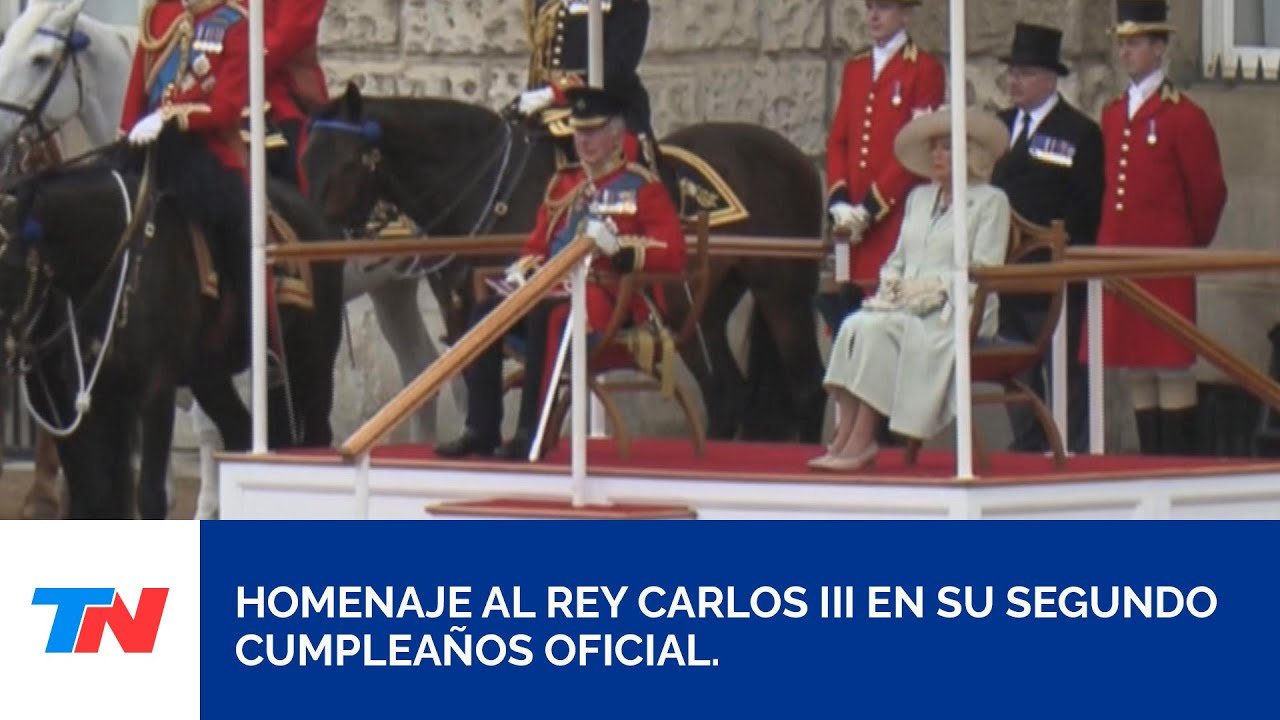 La embajada británica rindió homenaje al Rey Carlos III en su segundo cumpleaños oficial.