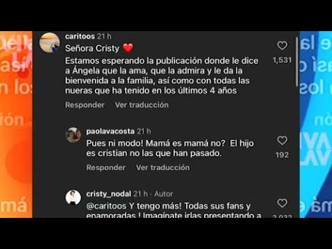 Mamá de Nodal reacciona a la relación con Ángela Aguilar | Vivalavi