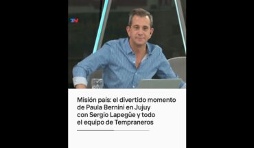 Video: Misión país: el divertido momento de Paula Bernini en Jujuy con Sergio Lapegüe y el equipo