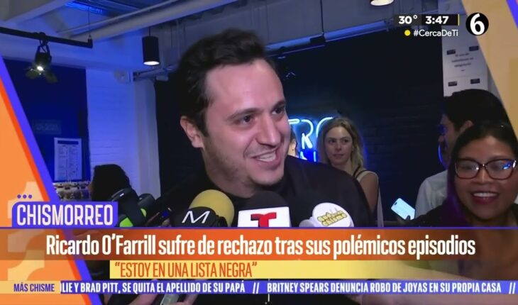 Video: Ricardo O’Farril es rechazado tras la polémica | El Chismorreo