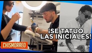 Video: ¡Ángela Aguilar se tatuó las iniciales de Christian Nodal! | El Chismorreo