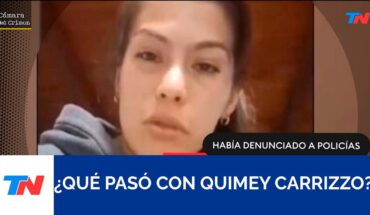 Video: ¿Qué pasó con Quimey Carrizo?