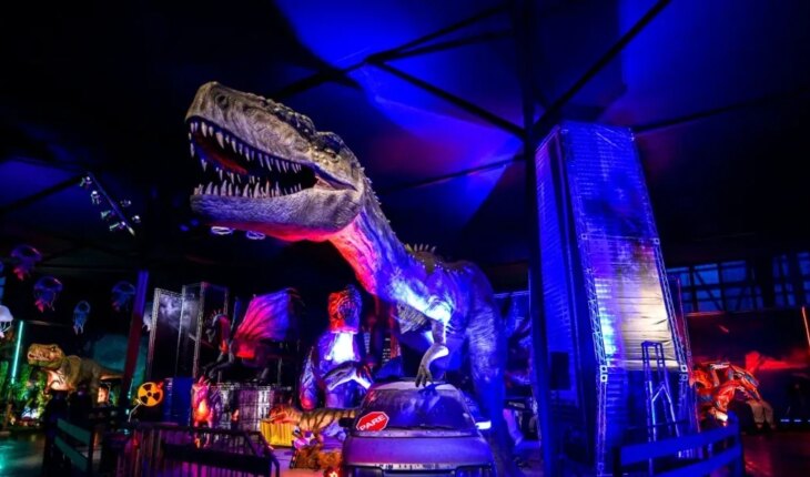 Arrancó la exposición “Dinosaurios y Dragones” en Tecnópolis y con la presencia de famosos