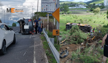 Caída de camión de pasajeros a desnivel deja 2 muertos y 25 lesionados en la Morelia-Recinto Ferial – MonitorExpresso.com