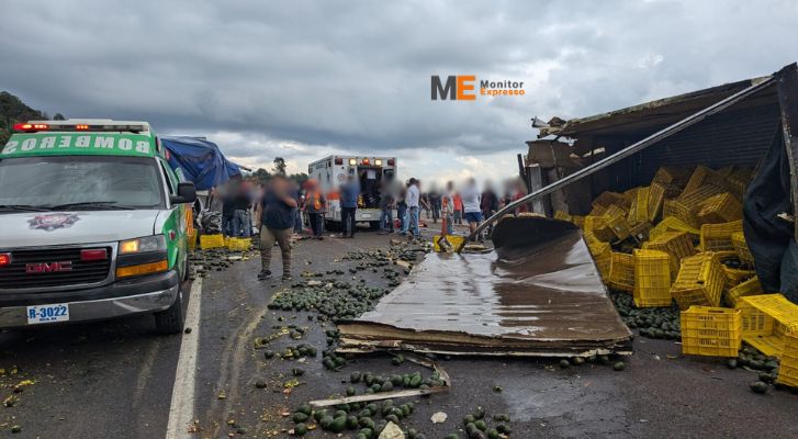 Carambola vehicular deja un muerto y 7 heridos, sobre la autopista Uruapan-Pátzcuaro – MonitorExpresso.com