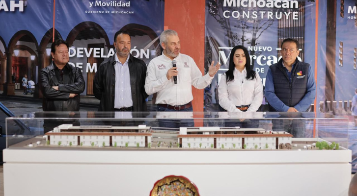 Devela Bedolla maqueta del nuevo mercado de Pátzcuaro – MonitorExpresso.com