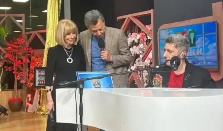 Jey Mammón volvió a la televisión junto a Palito Ortega y Evangelina Salazar