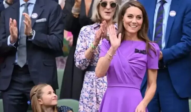Kate Middleton estuvo presente en la final de Wimbledon y fue ovacionada