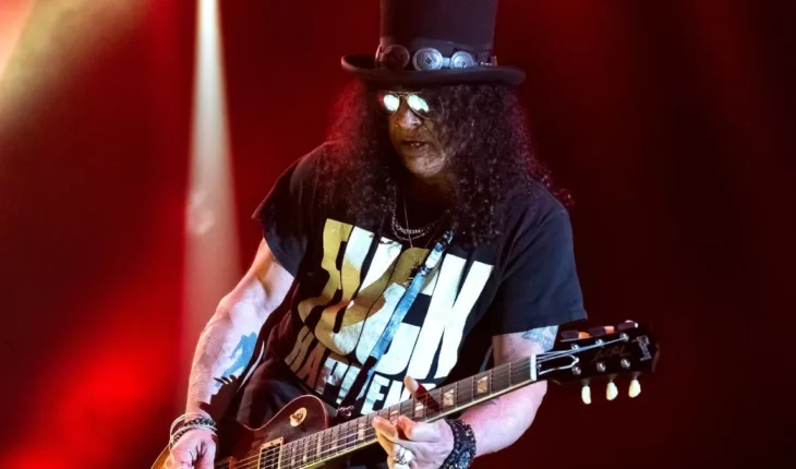 Slash cancela conciertos en su gira por el fallecimiento de su hijastra — Rock&Pop