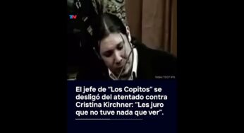 Video: ATENTADO CONTRA CFK I El jefe de “Los Copitos” se desligó del ataque: “No tuve nada que ver”