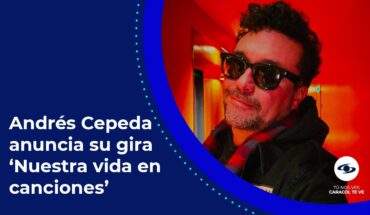 Video: Andrés Cepeda en El Campín de Bogotá: Estas son sus exigencias- Caracol TV