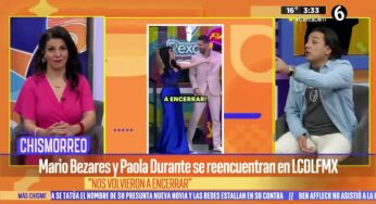 Video: Así fue el reencuentro entre Mario Bezares y Paola Durante | El Chismorreo