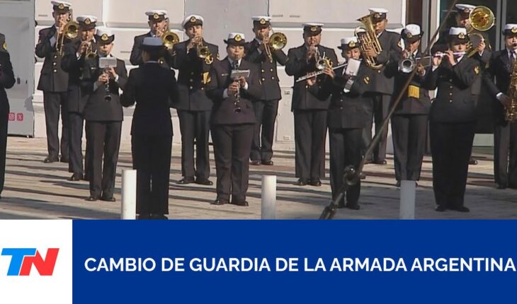 Video: CAMBIO DE GUARDIA DE LA ARMADA ARGENTINA
