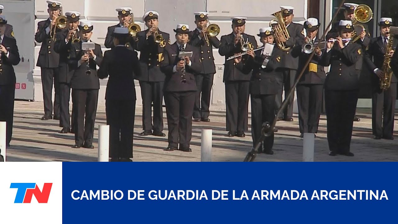 CAMBIO DE GUARDIA DE LA ARMADA ARGENTINA