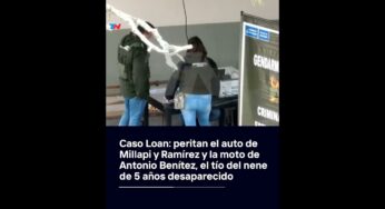Video: CASO LOAN: Peritaron el auto de Millapi y Ramírez y la moto de Antonio Benítez, tío de Loan