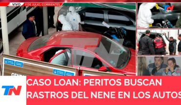 Video: CASO LOAN: peritan la moto del tío de Loan y el auto del primer matrimonio detenido