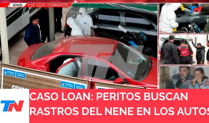 Video: CASO LOAN: peritan la moto del tío de Loan y el auto del primer matrimonio detenido
