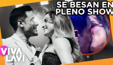 Video: Carlos Rivera y Cynthia sorprenden con romántico beso | Vivalavi