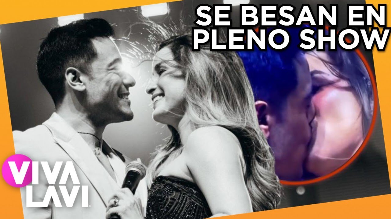 Carlos Rivera y Cynthia sorprenden con romántico beso | Vivalavi